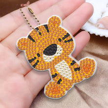 Load image into Gallery viewer, 5pcs Diamond Painting Keychain DIY Lion Animal Key Ring Pendants (YSK087)
