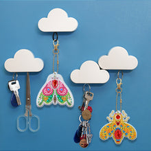 Load image into Gallery viewer, 5pcs Diamond Painting Keychain DIY Insect Animal Key Ring Pendants (YSK091)
