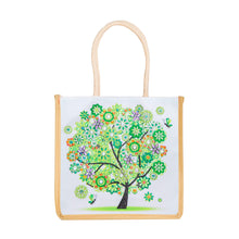 Load image into Gallery viewer, 5D Diamond Painting Handbag DIY Spring Linen Shopping Storage Bags (GT5015)
