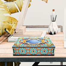 Load image into Gallery viewer, Special Shaped Bright Drill DIY Mandala Diamond Painting Jewelry Box Kit (MH201)
