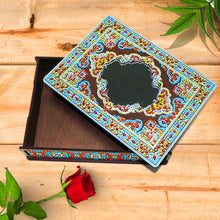 Load image into Gallery viewer, Special Shaped Bright Drill DIY Mandala Diamond Painting Jewelry Box Kit (MH201)
