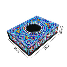 Load image into Gallery viewer, Special Shaped Bright Drill DIY Mandala Diamond Painting Jewelry Box Kit (MH203)
