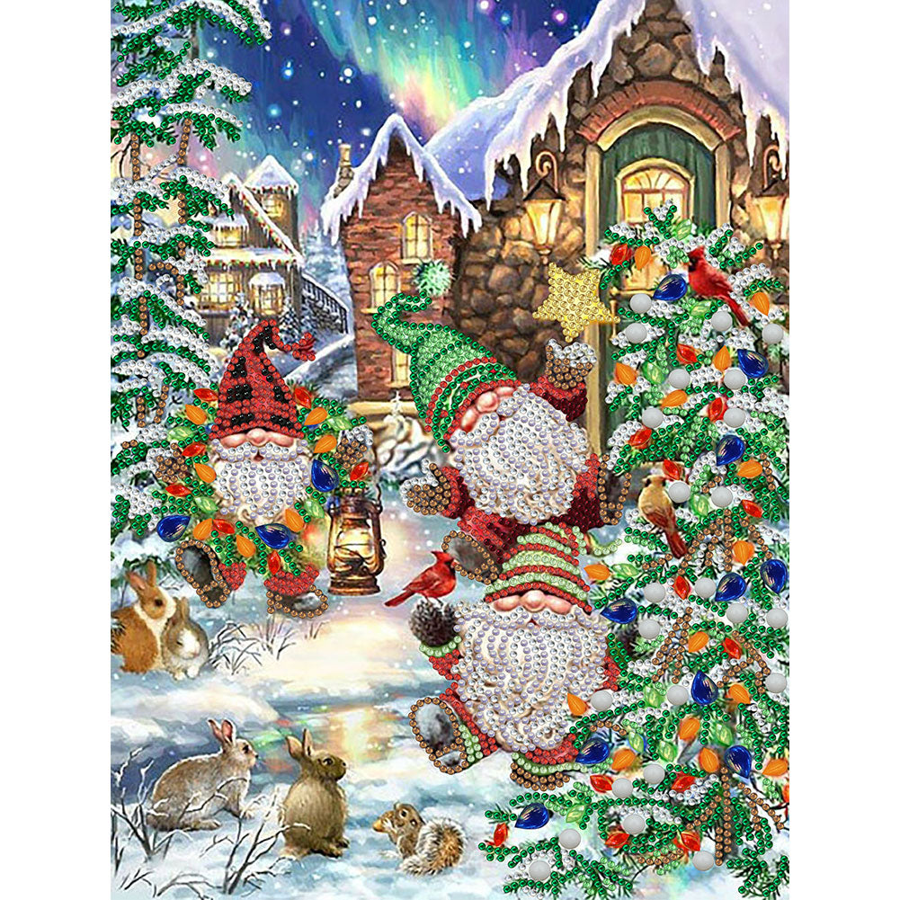 Goblin 30*40CM(Canvas) Partial Special Shaped Drill Diamond Painting