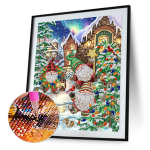 Goblin 30*40CM(Canvas) Partial Special Shaped Drill Diamond Painting