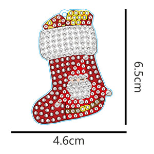 DIY Point Drill Keychains Cute Spot Drawing Kit Keychain for Gift (YS058)