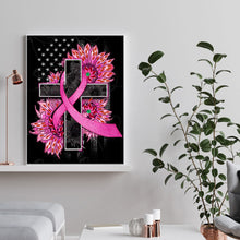 Load image into Gallery viewer, Cross 30*40CM(Canvas) Partial Special Shaped Drill Diamond Painting
