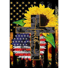 Load image into Gallery viewer, Cross 30*40CM(Canvas) Partial Special Shaped Drill Diamond Painting
