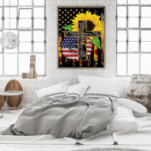 Load image into Gallery viewer, Cross 30*40CM(Canvas) Partial Special Shaped Drill Diamond Painting
