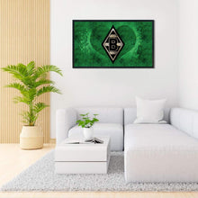 Load image into Gallery viewer, Monchengladbach Football Club Logo 70*40CM(Canvas) Full Round Drill Diamond Painting
