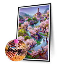 Load image into Gallery viewer, Rose Manor 40*70CM(Canvas) Full Round Drill Diamond Painting
