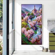 Load image into Gallery viewer, Rose Manor 40*70CM(Canvas) Full Round Drill Diamond Painting
