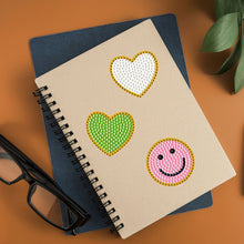 Load image into Gallery viewer, DIY Diamond Painting Stickers with Tools Cartoon 4 Sheets for Notebook Cup Phone
