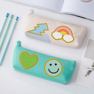 DIY Diamond Painting Stickers with Tools Cartoon 4 Sheets for Notebook Cup Phone