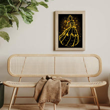 Load image into Gallery viewer, Princess Belle Silhouette 30*40CM(Canvas) Full Round Drill Diamond Painting
