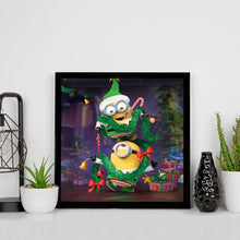 Load image into Gallery viewer, Christmas Minions 30*30CM(Canvas) Full Round Drill Diamond Painting
