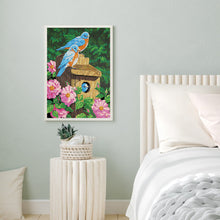 Load image into Gallery viewer, Flower Bird 30*40CM(Canvas) Partial Special Shaped Drill Diamond Painting
