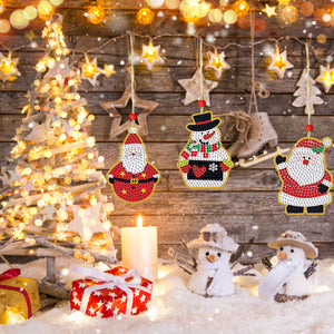 5pcs Diamond Painting Decoration Handmade for Children Christmas Gift (GP019)