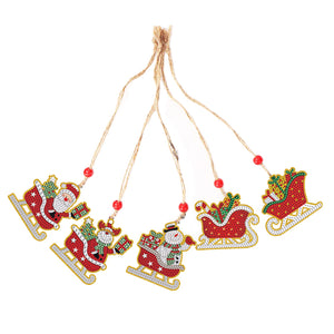 5pcs Diamond Painting Decoration Handmade for Children Christmas Gift (GP020)