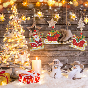 5pcs Diamond Painting Decoration Handmade for Children Christmas Gift (GP020)