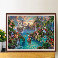 Load image into Gallery viewer, Disney Dreams Peter Pan&#39;S Neverland 50*30CM(Canvas) Full Round Drill Diamond Painting
