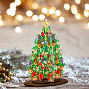 DIY Table Ornament Art Crafts Christmas Tree Mini Home Decoration (BJP803)