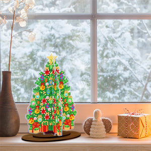 DIY Table Ornament Art Crafts Christmas Tree Mini Home Decoration (BJP803)
