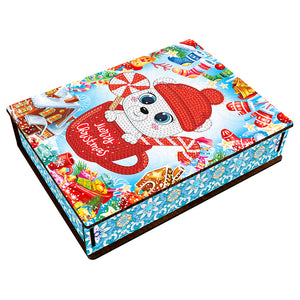 DIY Collectables Box Handmade with Lids Gift Box for Xmas Holiday (MH08)