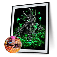 Load image into Gallery viewer, Green Pterosaur 30*40CM(Canvas) Full Round Drill Diamond Painting
