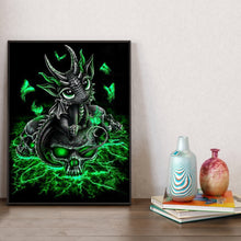 Load image into Gallery viewer, Green Pterosaur 30*40CM(Canvas) Full Round Drill Diamond Painting
