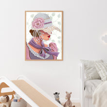 Load image into Gallery viewer, Elegant Woman 30*40CM(Canvas) Partial Special Shaped Drill Diamond Painting
