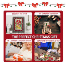 Load image into Gallery viewer, Christmas Atmosphere 30*40CM(Canvas) Partial Special Shaped Drill Diamond Painting
