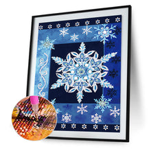Load image into Gallery viewer, Christmas Atmosphere 30*40CM(Canvas) Partial Special Shaped Drill Diamond Painting
