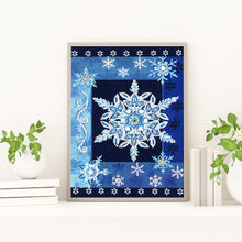 Load image into Gallery viewer, Christmas Atmosphere 30*40CM(Canvas) Partial Special Shaped Drill Diamond Painting
