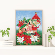 Load image into Gallery viewer, Christmas Atmosphere 30*40CM(Canvas) Partial Special Shaped Drill Diamond Painting
