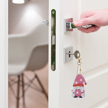 Load image into Gallery viewer, 6pcs Christmas Rhinestone Painting Keychain Cute Double Sided for Gift (AA1202)
