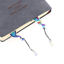 Load image into Gallery viewer, 5D Diamonds Painting Bookmarks DIY Peacock Book Ornament for Adult Kid (SQ13-6)
