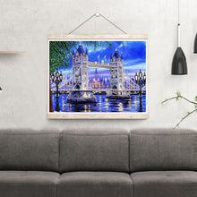 Load image into Gallery viewer, Tower Bridge 40*30CM(Canvas) Partial Special Shaped Drill Diamond Painting
