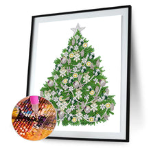 Load image into Gallery viewer, Christmas Tree 30*40CM(Canvas) Partial Special Shaped Drill Diamond Painting
