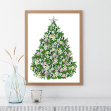 Load image into Gallery viewer, Christmas Tree 30*40CM(Canvas) Partial Special Shaped Drill Diamond Painting
