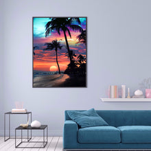 Load image into Gallery viewer, Sunset Maple 40*50CM(Canvas) Full Round Drill Diamond Painting
