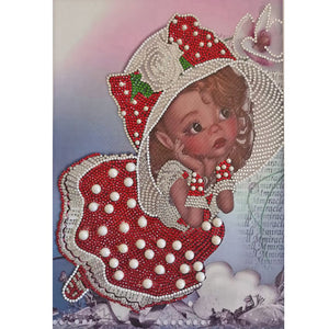 Baby 30*40CM(Canvas) Partial Special Shaped Drill Diamond Painting