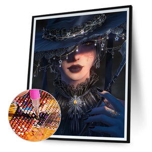 The Witch 30*40CM(Canvas) Full Round Drill Diamond Painting