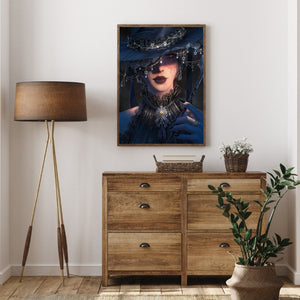 The Witch 30*40CM(Canvas) Full Round Drill Diamond Painting
