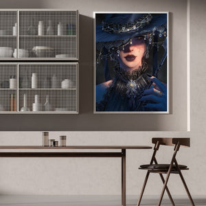 The Witch 30*40CM(Canvas) Full Round Drill Diamond Painting