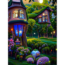 Load image into Gallery viewer, Dream Flower Manor 30*40CM(Canvas) Full Round Drill Diamond Painting
