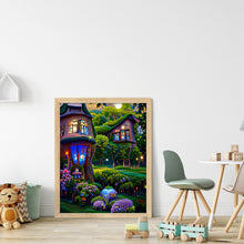 Load image into Gallery viewer, Dream Flower Manor 30*40CM(Canvas) Full Round Drill Diamond Painting
