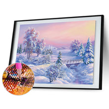 Load image into Gallery viewer, Ice World 50*40CM(Canvas) Full Round Drill Diamond Painting
