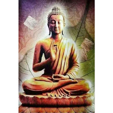 Load image into Gallery viewer, Buddha Statue 40*50CM(Canvas) Full Round Drill Diamond Painting
