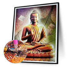 Load image into Gallery viewer, Buddha Statue 40*50CM(Canvas) Full Round Drill Diamond Painting
