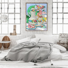 Load image into Gallery viewer, Exquisite Afternoon Tea 30*40CM(Canvas) Partial Special Shaped Drill Diamond Painting
